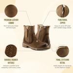 Женские модные ботинки Spring Step Jovany, Tan - фото 5