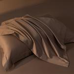 LUOLAI HOME Постельное белье 4 предмета, простыня, 200 см, цвет floating gold - фото 9