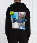 Свитер неррайн Regular fit Hugo Blue, черный - фото 4