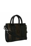 Сумка Cowboysbag Handbag, Croco Bronze-Black/Bronze - фото 3