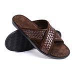 Шлепанцы мужские коричневый Brounvanm - фото 6