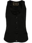 MITILIANE COUTURE жилет Raven, черный - фото