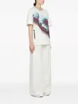 Футболка с графичным принтом JIL SANDER, белый - фото 3
