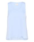 Топ Kaffe Allie, светло-голубой - фото