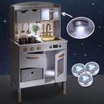 Kinderplay Деревянная Кухня Для Детей Светлая - фото 10