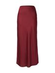 Юбка VILA VIEllette, цвет Wine red - фото