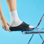 Шлепанцы унисекс черные A1 - фото 4