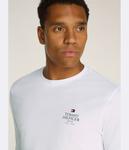 Лонгслив мужской Tommy Hilfiger Regular Fit, белый - фото 3