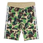 Леггинсы Adidas x BAPE FB 'Crew Green' - фото