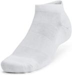 Носки Under Armour Training Cotton Low, 3 пары, (100) White/White/Black Logo - фото 4