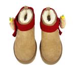 Ботинки Ugg Women's Classic Ultra Mini, каштановый/Капибара с лимоном - фото 4