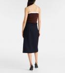 Шерстяной и кашемировый топ Prada, Moro - фото 3