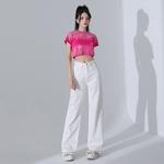 Джинсы Wen Shan женские, белые (удлиненные) - фото 6