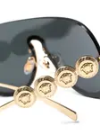 Солнцезащитные очки с декором Medusa Head Versace Eyewear, серый - фото 3