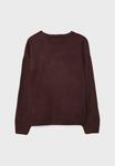 Джемпер Stradivarius Jumper, Dark Red - фото 7