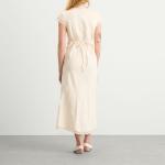 Платье миди Кларис Rixo, бежевый - фото 3