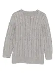 Свитер с косами LALALU, серый - фото 2