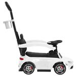 Автомобиль-толкач Mercedes-Benz C63, белый vidaXL - фото 3