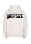 Худи Dropsize SPLIT FROTTEE EMBO, Clear Grey/Grey - фото 7