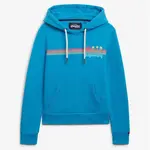 Худи Superdry Rainbow Stripe, синий - фото 3