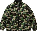 Куртка BAPE ABC Camo Reversible Down 'Green', зеленый - фото