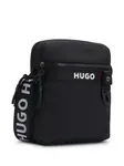 Сумка-мессенджер с логотипом HUGO, черный - фото 5
