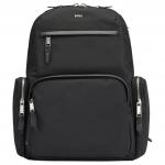 HUGO BOSS Нейлоновый рюкзак мужской черный - фото