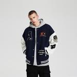 Куртка унисекс темно-синяя A Chock - фото 6