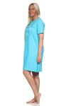 Ночная рубашка NORMANN, светло-синий - фото 3