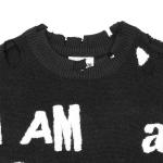 Свитер SAINT Mxxxxxx I Am A Crew Knit, Black - фото 3