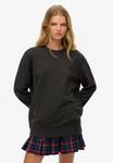 Толстовка Superdry & Co Sweatshirt, Washed Black/Dark Grey - фото
