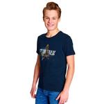 Футболка с логотипом Star Trek Discovery синяя - фото 2