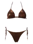 Ирис бикини SOFIA ERHAN, коричневый - фото
