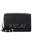 Сумка через плечо 25 см в цвете солнечно-черный Replay - фото