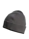 Шапка бини с логотипом Parajumpers, серый - фото