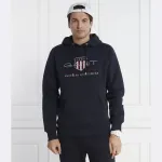 Толстовка обычного кроя Gant, синий - фото 2