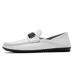 BAGE Лоферы Gommino унисекс синие - фото