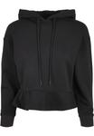 Толстовка Urban Classics LADIES ORGANIC VOLANTS HOODY, черный - фото 4