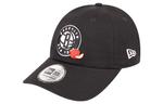 New Era Бейсболка унисекс черная, Black - фото