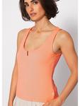 Топ SASSYCLASSY Geripptes, оранжевый - фото 3