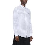 Полосатая рубашка Polo Ralph Lauren, синий - фото 3