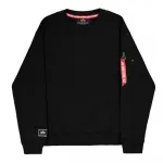 Толстовка Alpha Industries Label, черный - фото 4