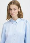 Блуза ICHI Button-down blouse, Forever Blue/Blue - фото 3
