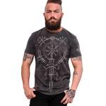 Футболка Outer Vision Celtic Sword Man's T-Shirt, серый - фото