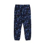 Брюки BAPE Color Camo Sweatpants 'Navy' - фото 2