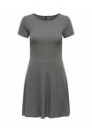 Платье ONLY Jersey dress, Castor Gray/Light Grey - фото 6