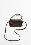 Сумка Massimo Dutti Handbag, Dark Brown - фото 4