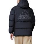 Куртка Adidas Puffy Daily Down + колье, черный - фото 7