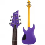 Электрогитара Schecter Guitar Research C-6 Deluxe, фиолетовая - фото 4
