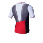 Спортивный топ Zone 3 Lava Long Distance Short Sleeve, белый - фото 2